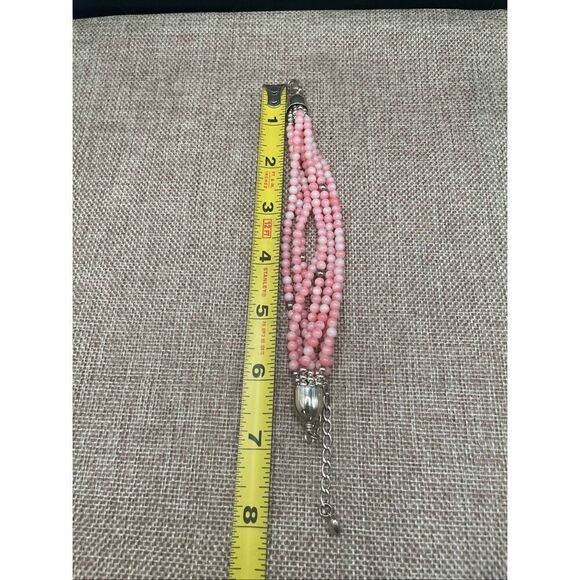 Jay King Pink Multi-Strand Beaded Bracelet with Original Box Mine Finds - Picture 3 of 6